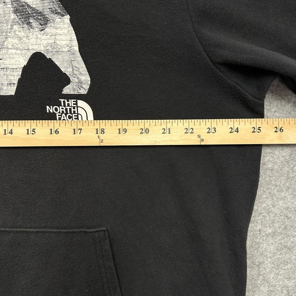 The North Face Hoodie Mens XL Black California Grizzly Bear Graphic Sweatshirt - Picture 7 of 12